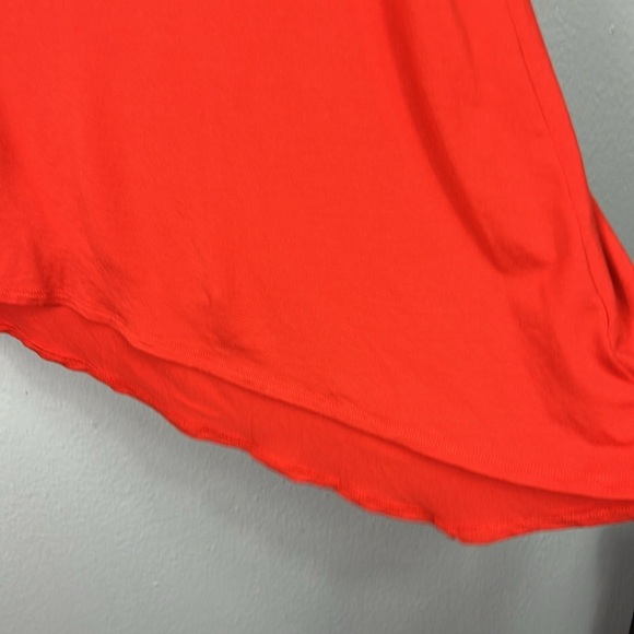 Eileen Fisher Asymmetrical Hem Scoop Neck Long Sleeve Tunic Top Small - Picture 5 of 7